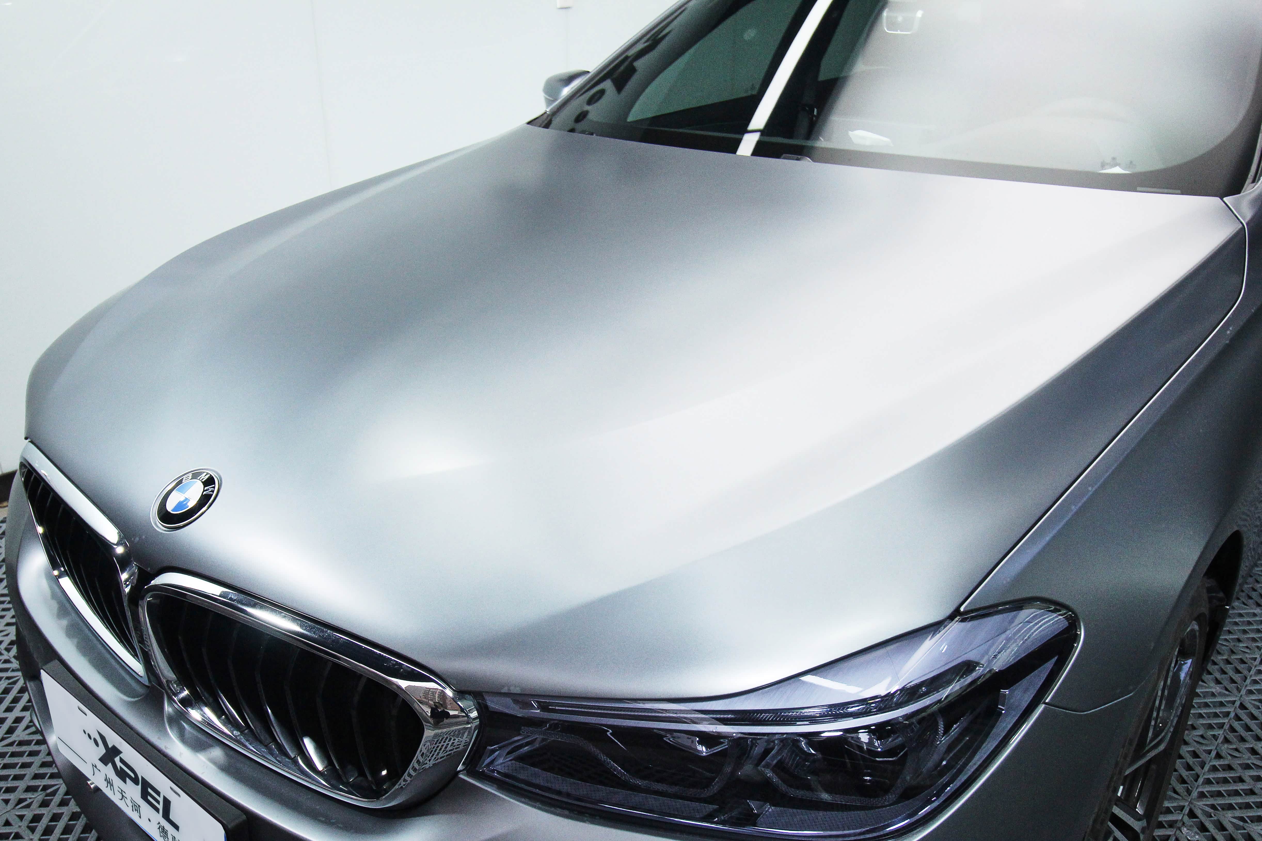 石青色|宝马gt630i选择xpel-pro m隐形车衣透明膜