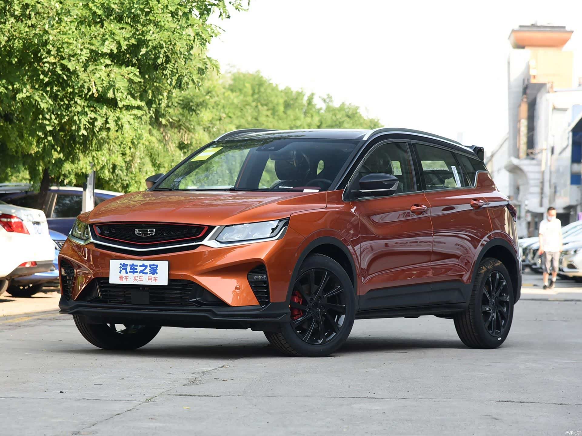 2020款吉利缤越,身材表现极为出色,极具性价比