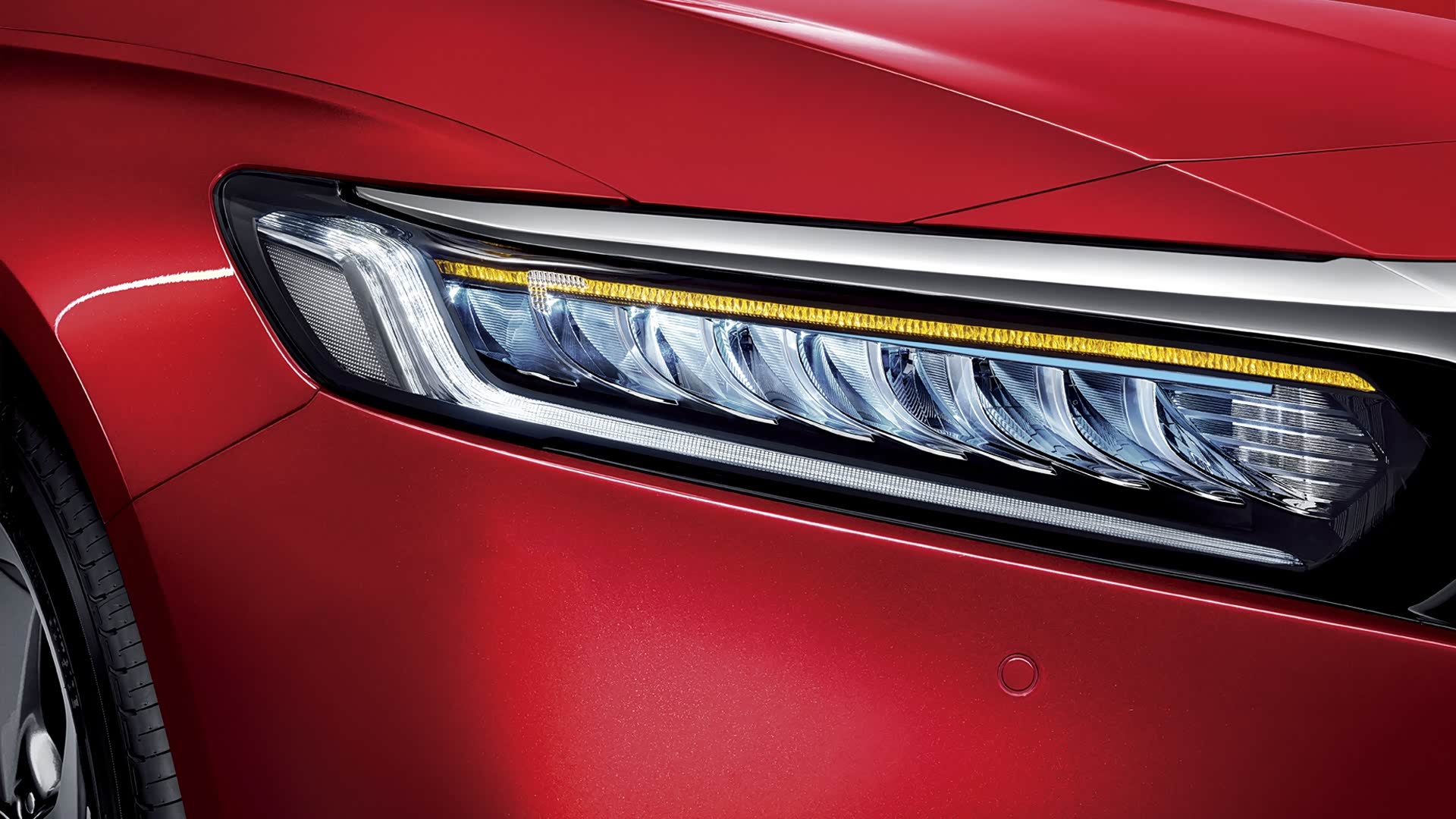 十代雅阁,led大灯还不如卤素大灯,真的