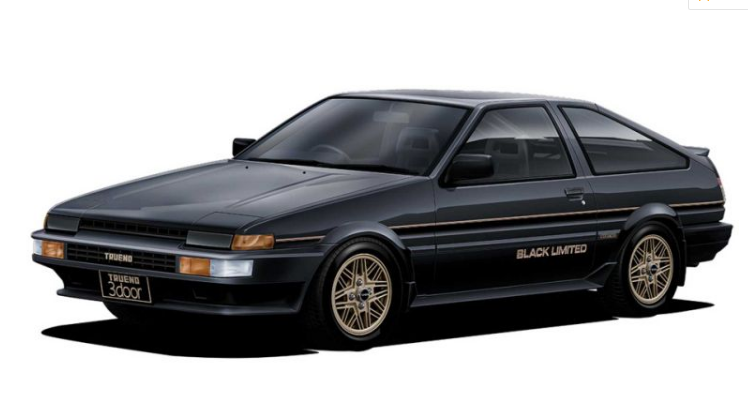 【咖啡品车】丰田推出最新ae86 黑色限量版