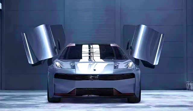 领克剪刀门超跑曝光45秒破百比领克03更劲爆