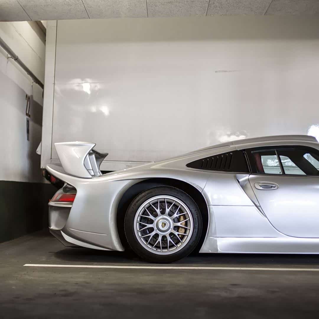 这才是保时捷911的旗舰车型 保时捷911 gt1实拍