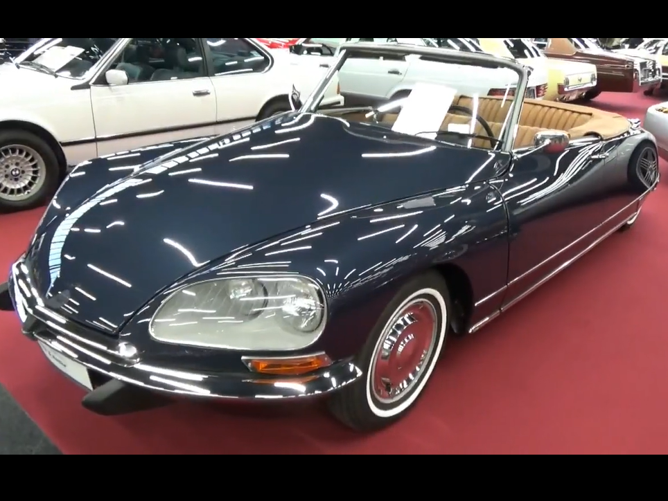 圆润造型!1969年 citroen ds 21 cabrio