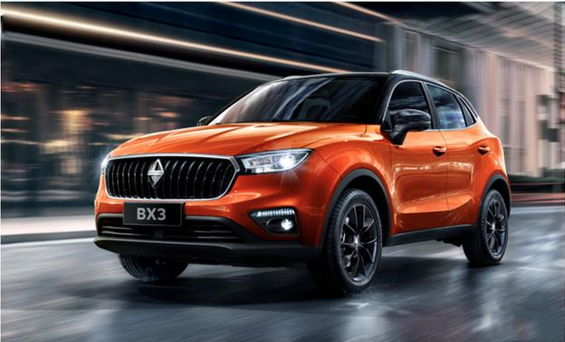 宝沃bx3正式上市,售价9.68万起