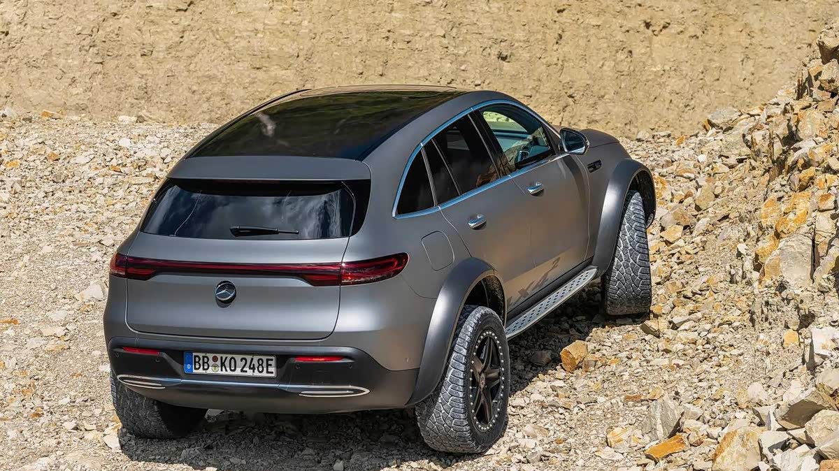 电动车也可以很疯狂!曝奔驰eqc 4x405概念车