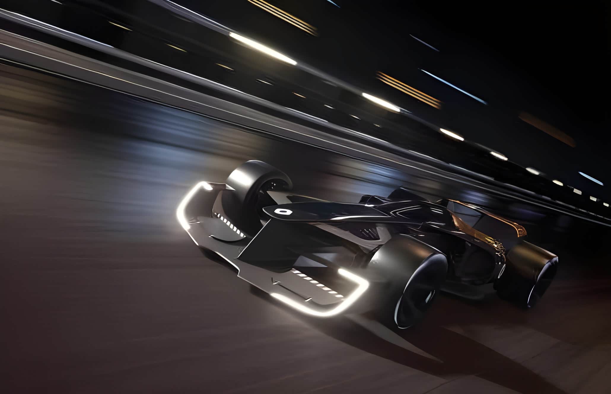 2017上海车展雷诺推出未来f1概念赛车