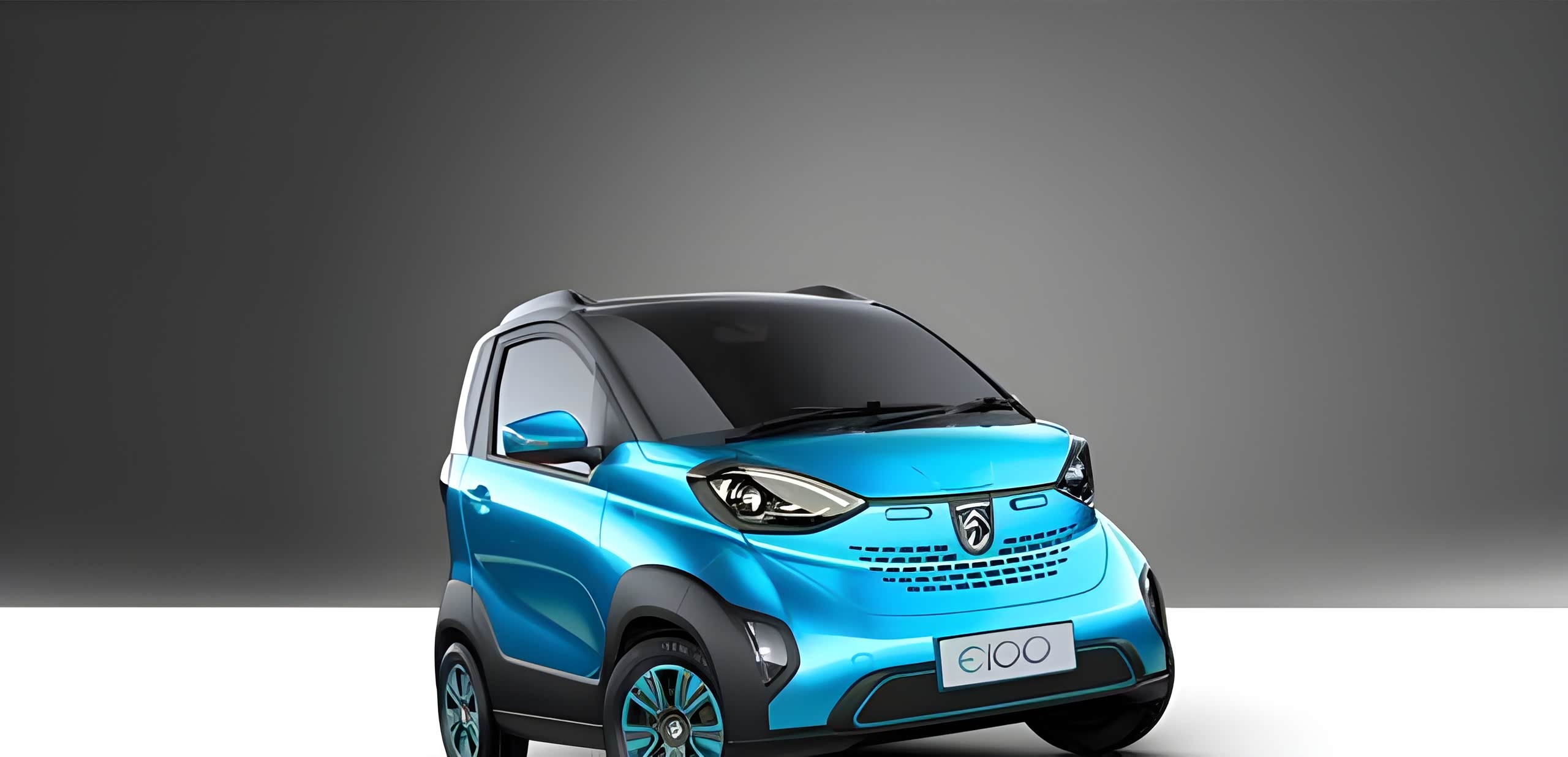 它比smart还简洁,国产新能源微型车宝骏e100,真的只能用作代步