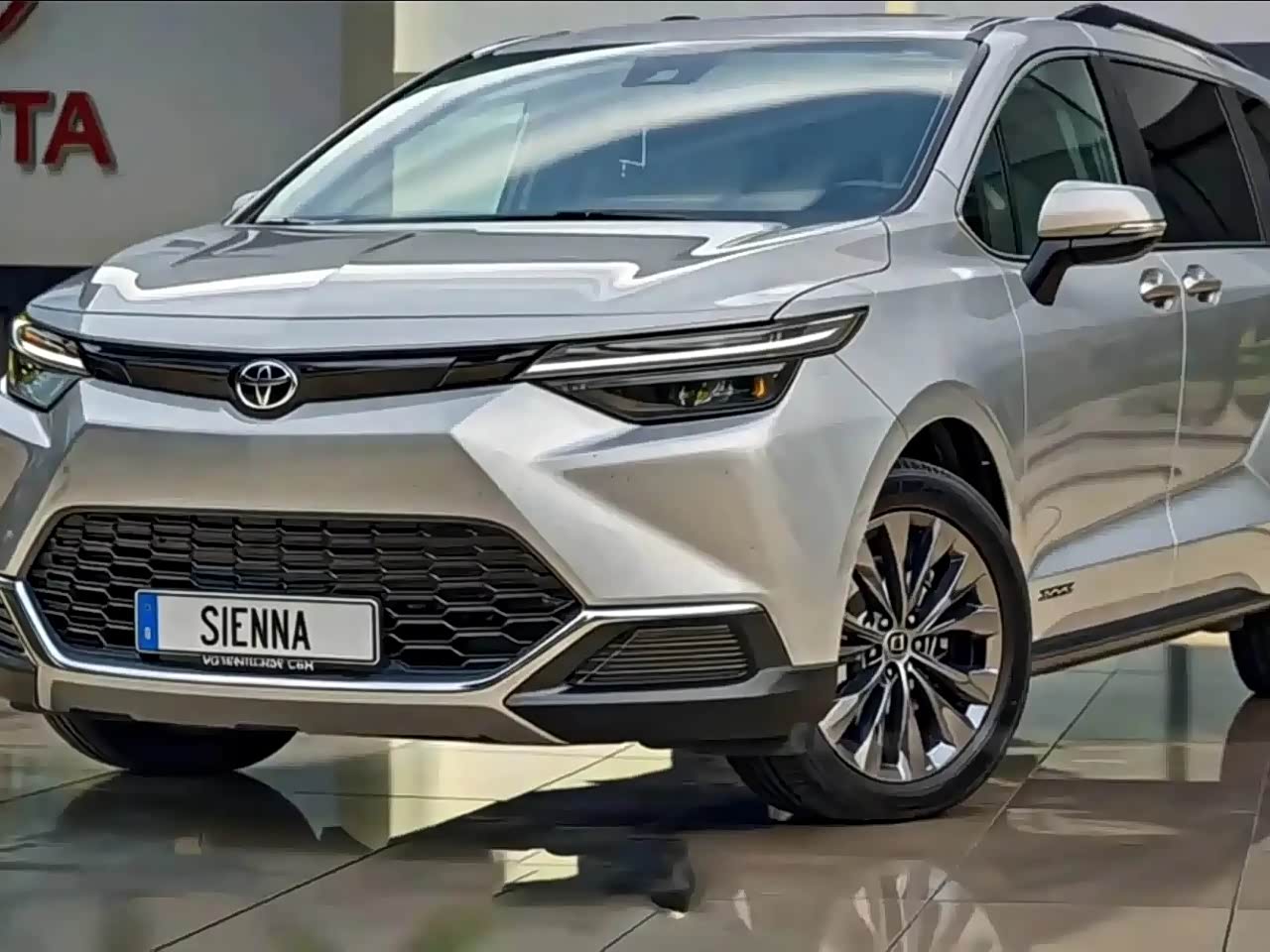 2026 款丰田SIENNA：全新 TNGA 平台，渲染图曝光设计更激进_车家号_发现车生活_汽车之家