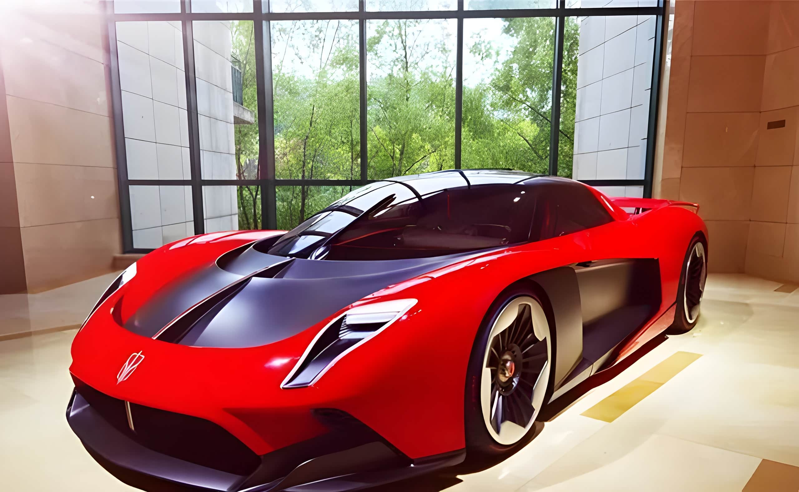 零百1.9s,全国限量99台,国产战神红旗s9震撼亮相