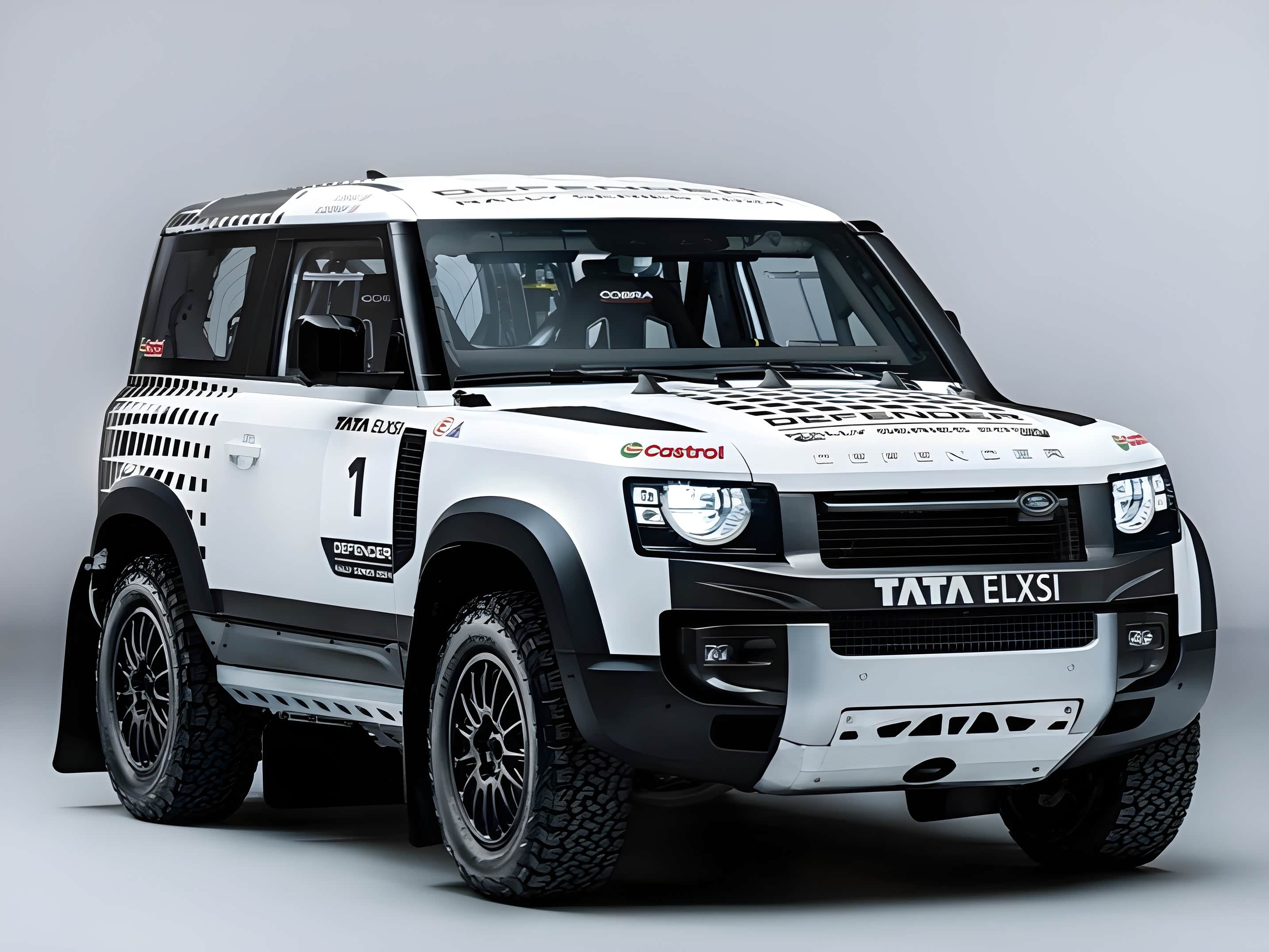 超越奔驰g的越野利器,路虎卫士90拉力赛版亮相