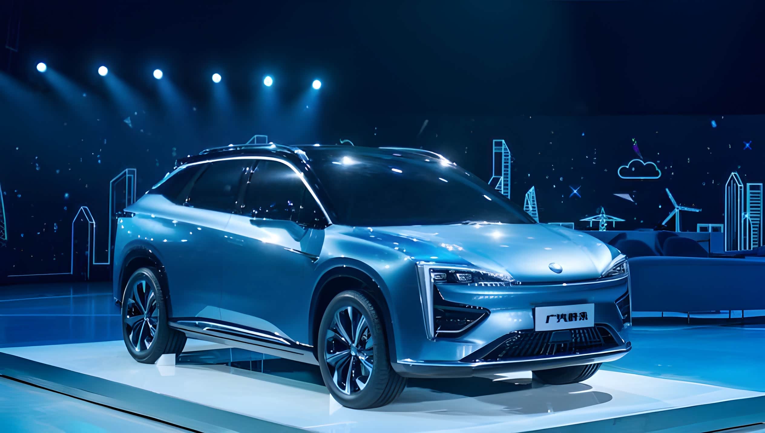 广汽蔚来登陆中原,首款车型007,纯电续航长达643公里!