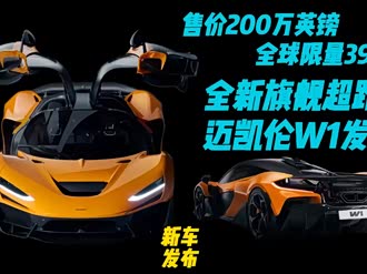 【迈凯伦W1】迈凯伦_迈凯伦W1报价_迈凯伦W1图片_汽车之家