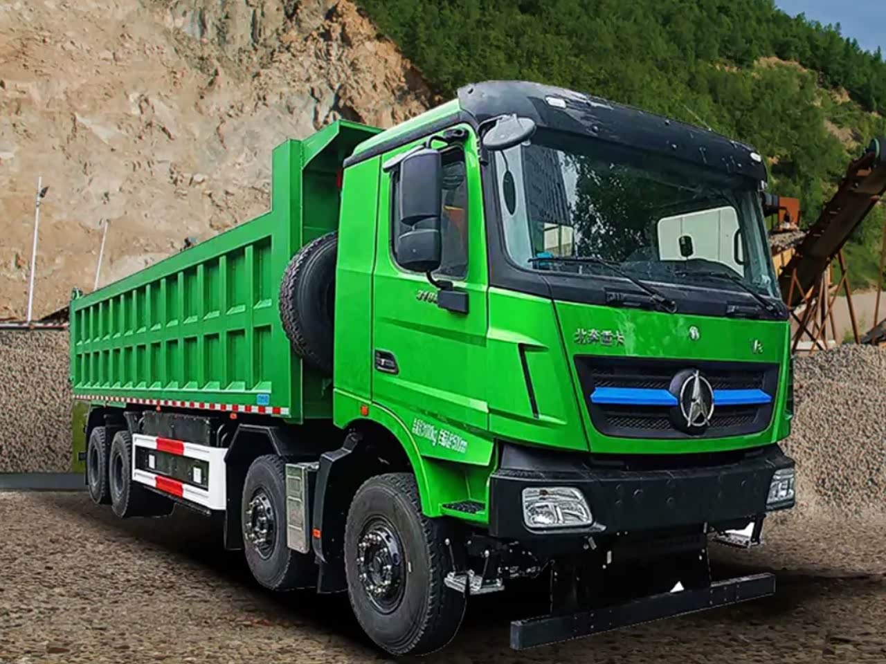 原创|北奔新能源重型自卸车是行业标杆_车家号_发现车生活_汽车之家