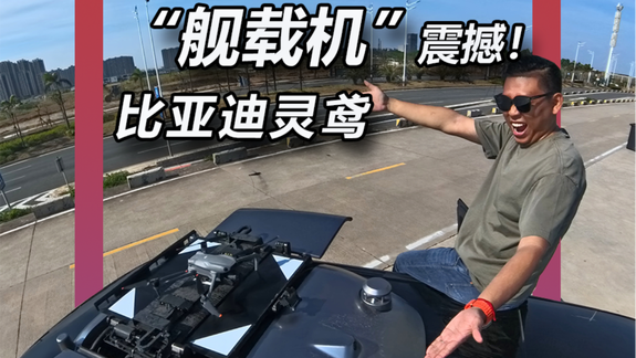 像“舰载机”一样起降？比亚迪的无人机还可以这么玩……