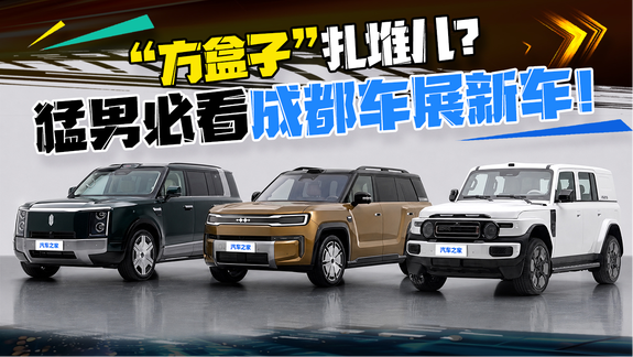 “方盒子”扎堆儿？猛男必看成都车展新车！