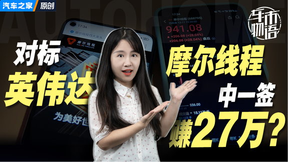 对标英伟达：摩尔线程中一签赚27万？