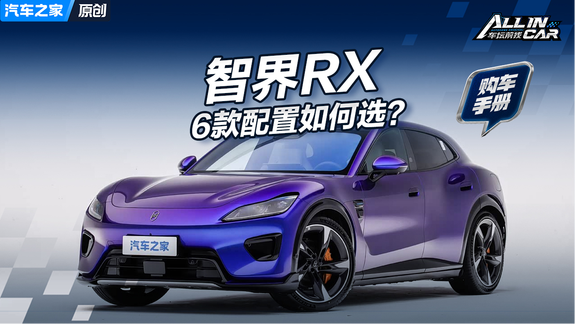 智界RX购车手册 3分钟教你6款配置如...