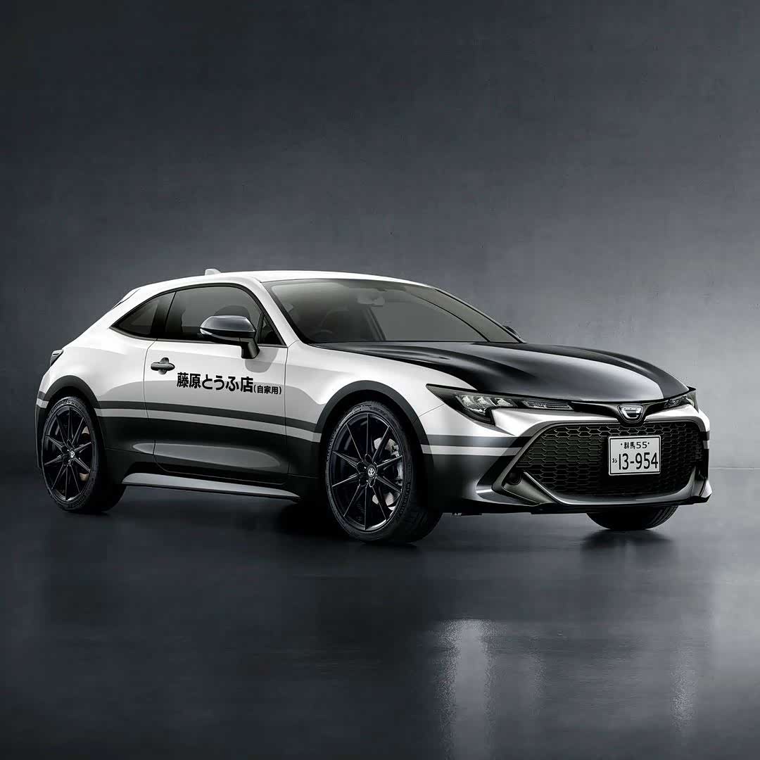 全新丰田ae 86渲染图曝光,有望搭载1.5l动力