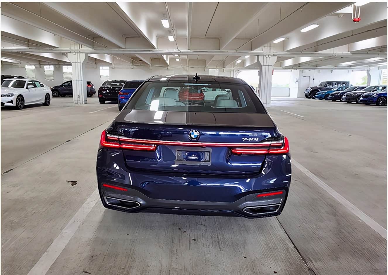 全新宝马740i海外实拍曝光 搭载3.0t六缸发动机