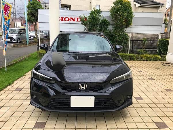 运动车型的代表,全新本田思域hatchback实车,外形动感帅气