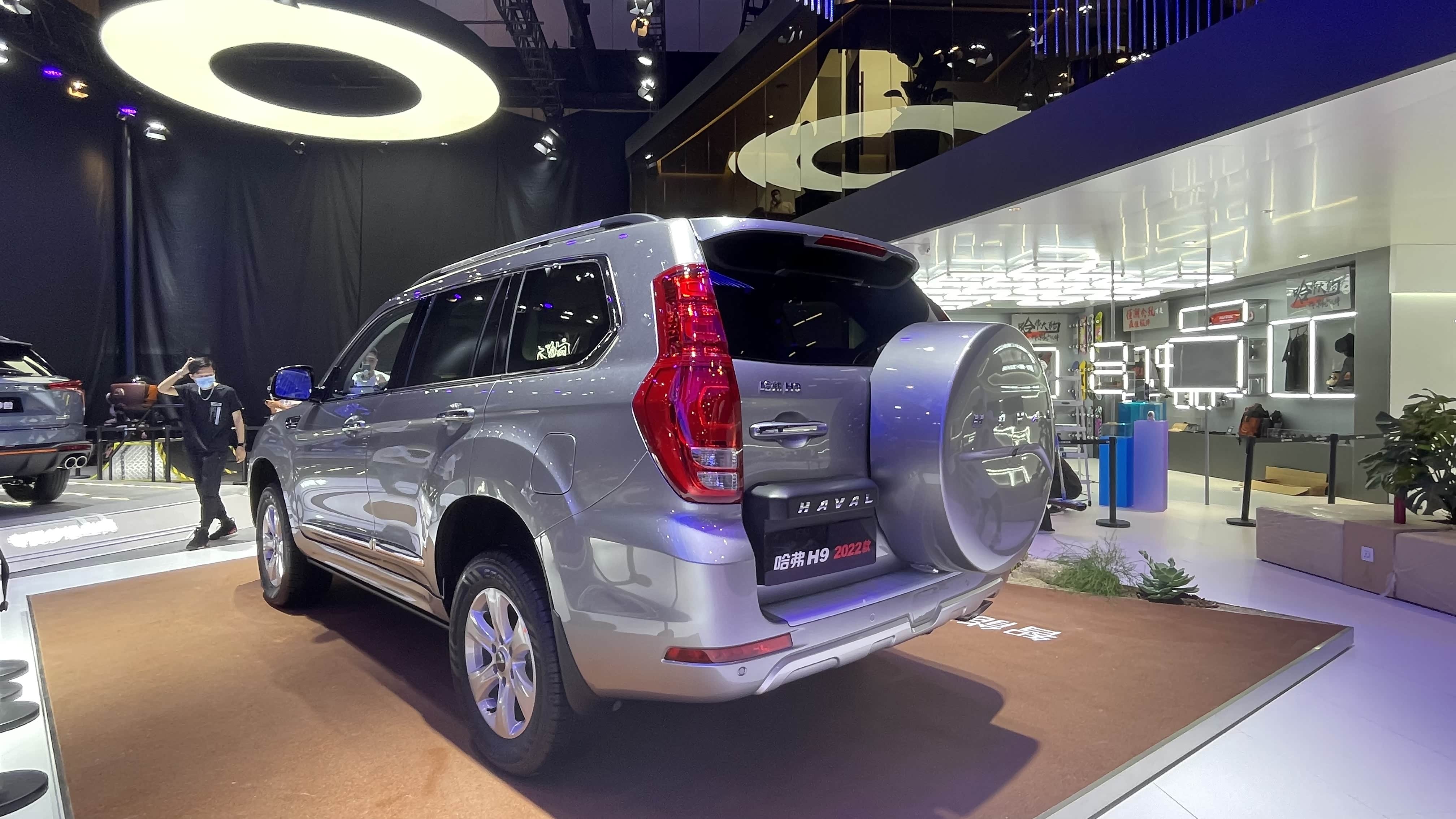 2021成都车展之新款哈弗h9亮相,omg,真不错!