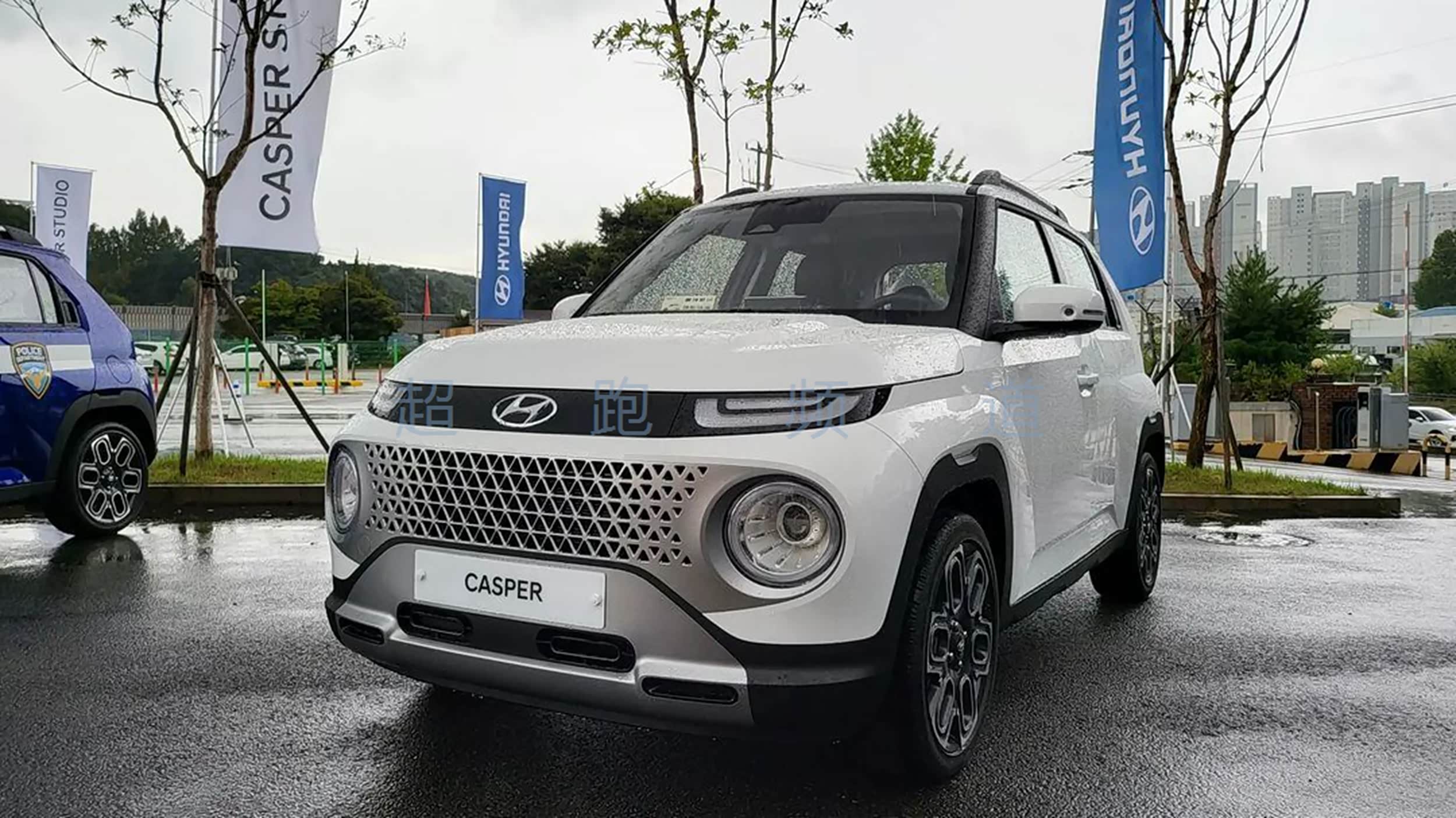 入门级的设计 时尚又硬朗 全新现代casper实车