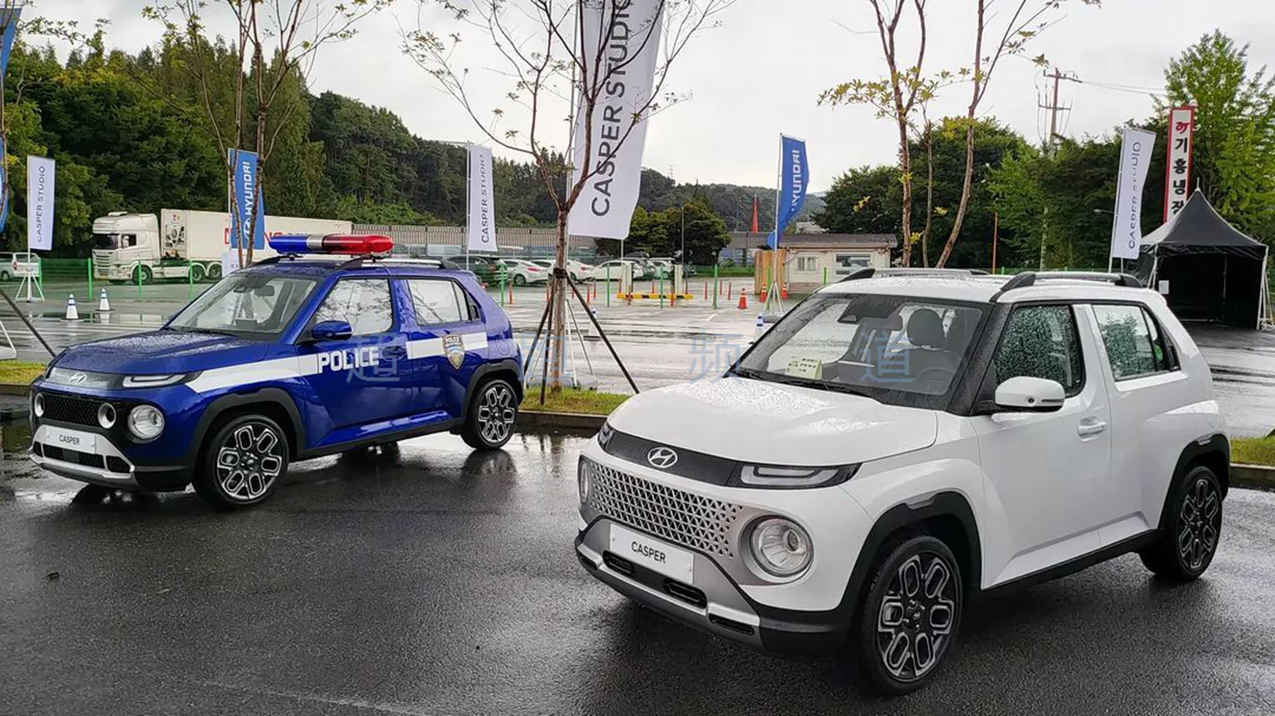 入门级的设计 时尚又硬朗 全新现代casper实车