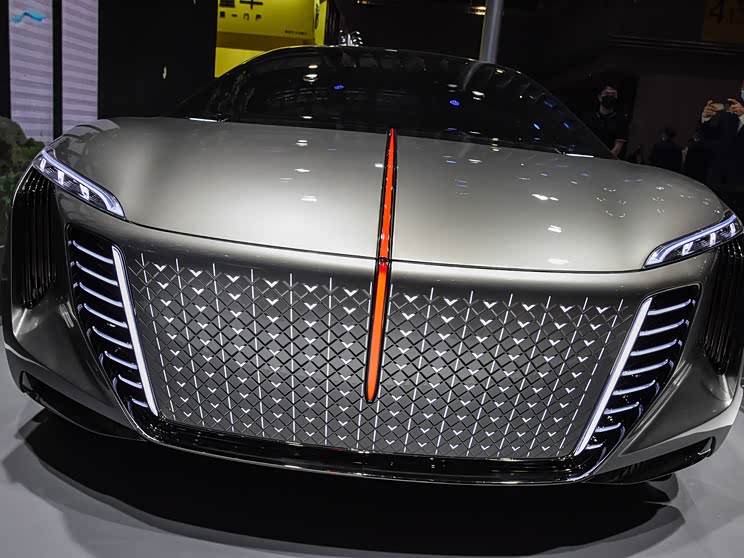 2021上海车展红旗evconcept概念车