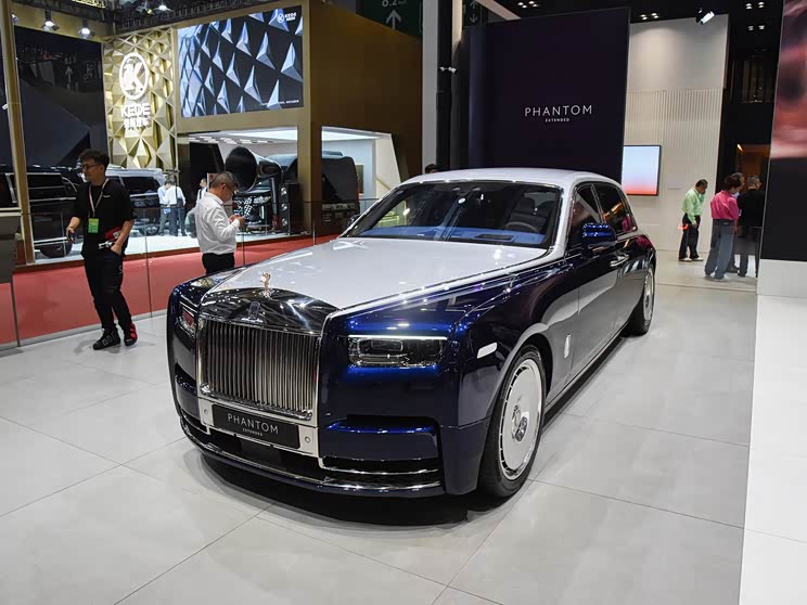 【图】2023上海车展:新款劳斯莱斯幻影高定版_汽车之家