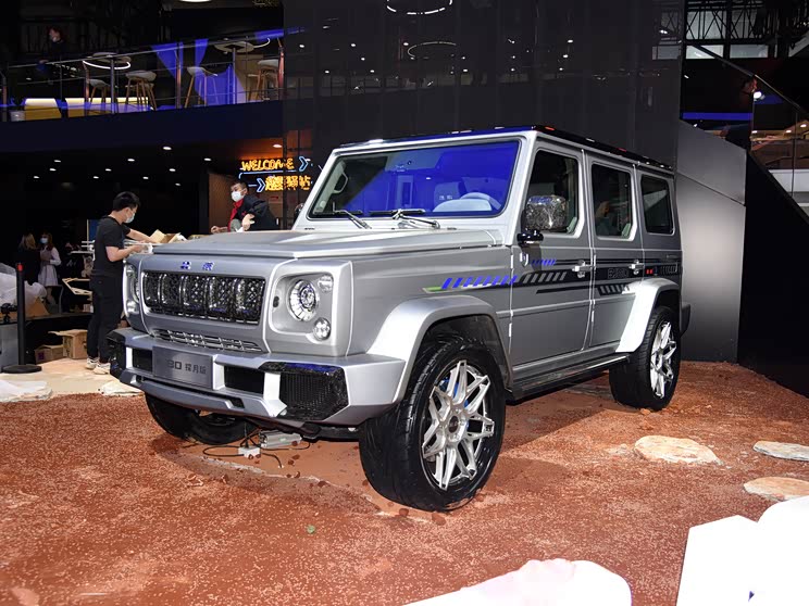 2021上海车展北京bj80探月版发布