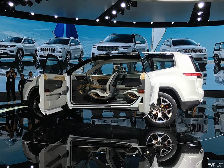 2017上海车展jeep云图概念车正式发布