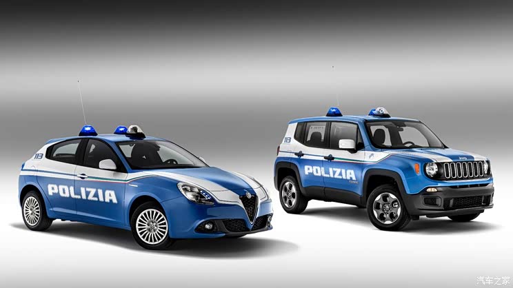 一水儿是国货意大利警车队伍添新丁