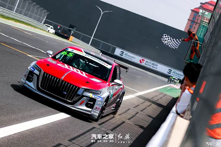【图】汽车之家车队红旗h5赛车征战cec天津站_汽车之家