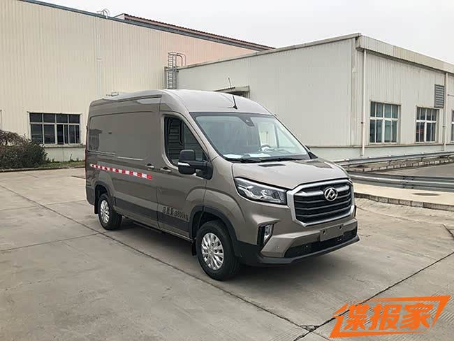 推客车厢货底盘上汽大通v90申报图