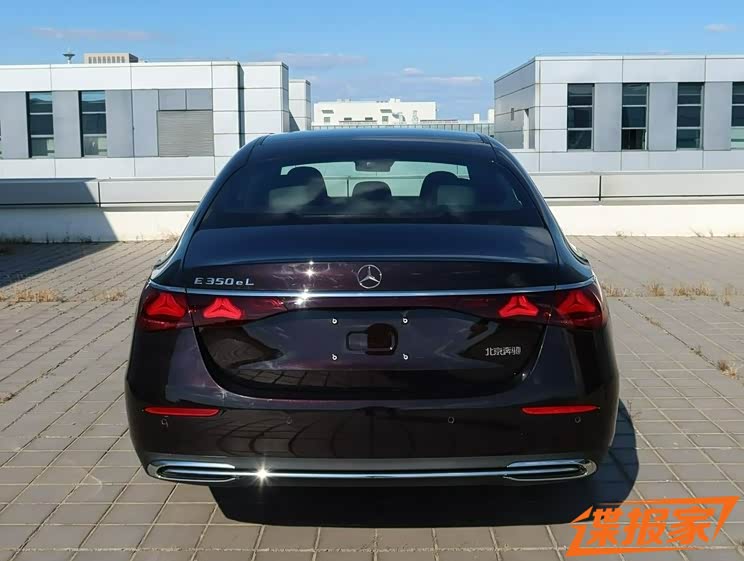 【图】全新e级插混版本 全新奔驰e350el申报图_汽车之家