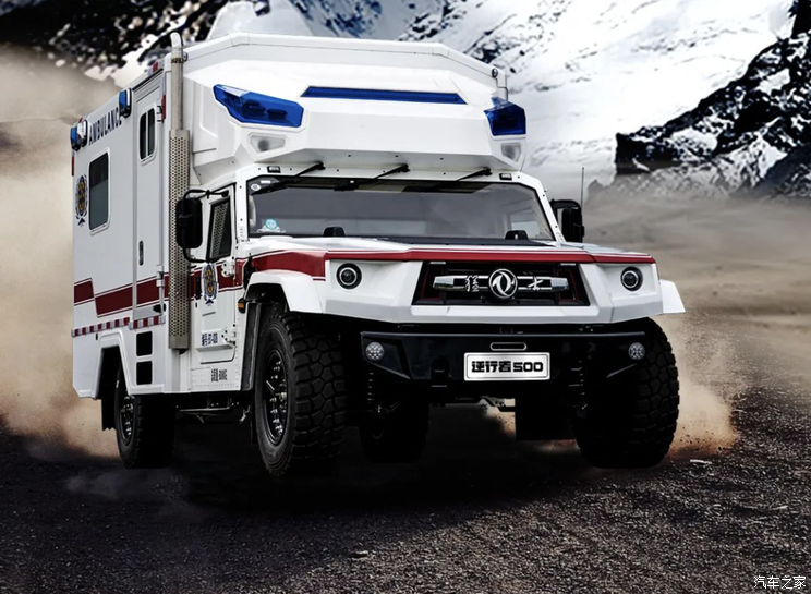 东风猛士全地形越野救护车正式发布!