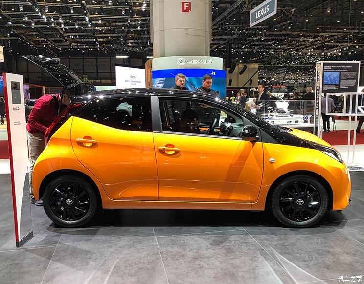 2019日内瓦车展新款丰田aygo家族亮相