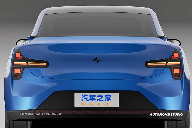 【图】小鹏mona首款车型"想往03"效果图前瞻_汽车之家