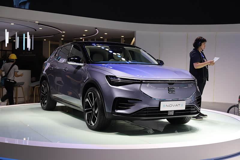 2018广州车展探馆:电咖天际me7内饰实拍 车轮电动全网首曝