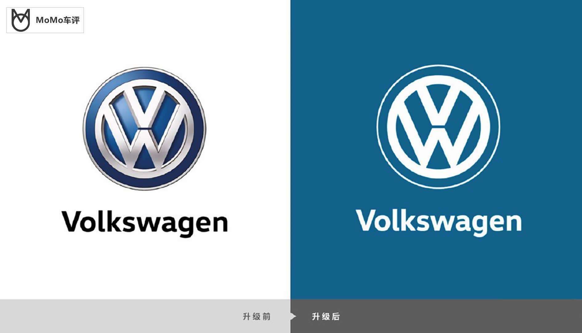 大众正式换标!全新logo公布,你看出区别了吗?_车家号_发现车生活_汽车之家