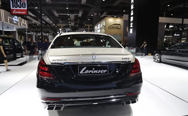 2019上海车展:迈巴赫s650 双色限量版