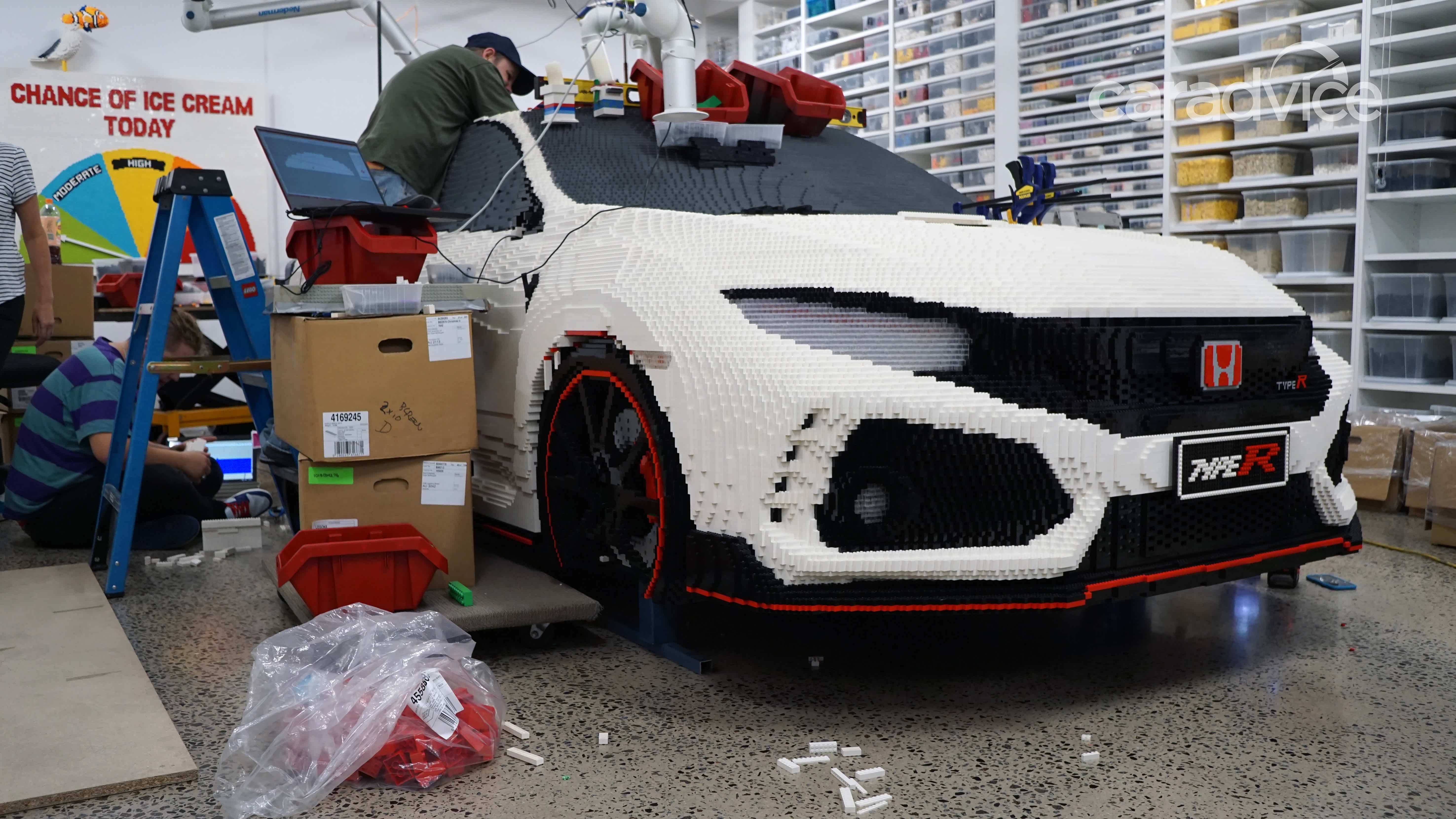 乐高再推本田思域type r模型!