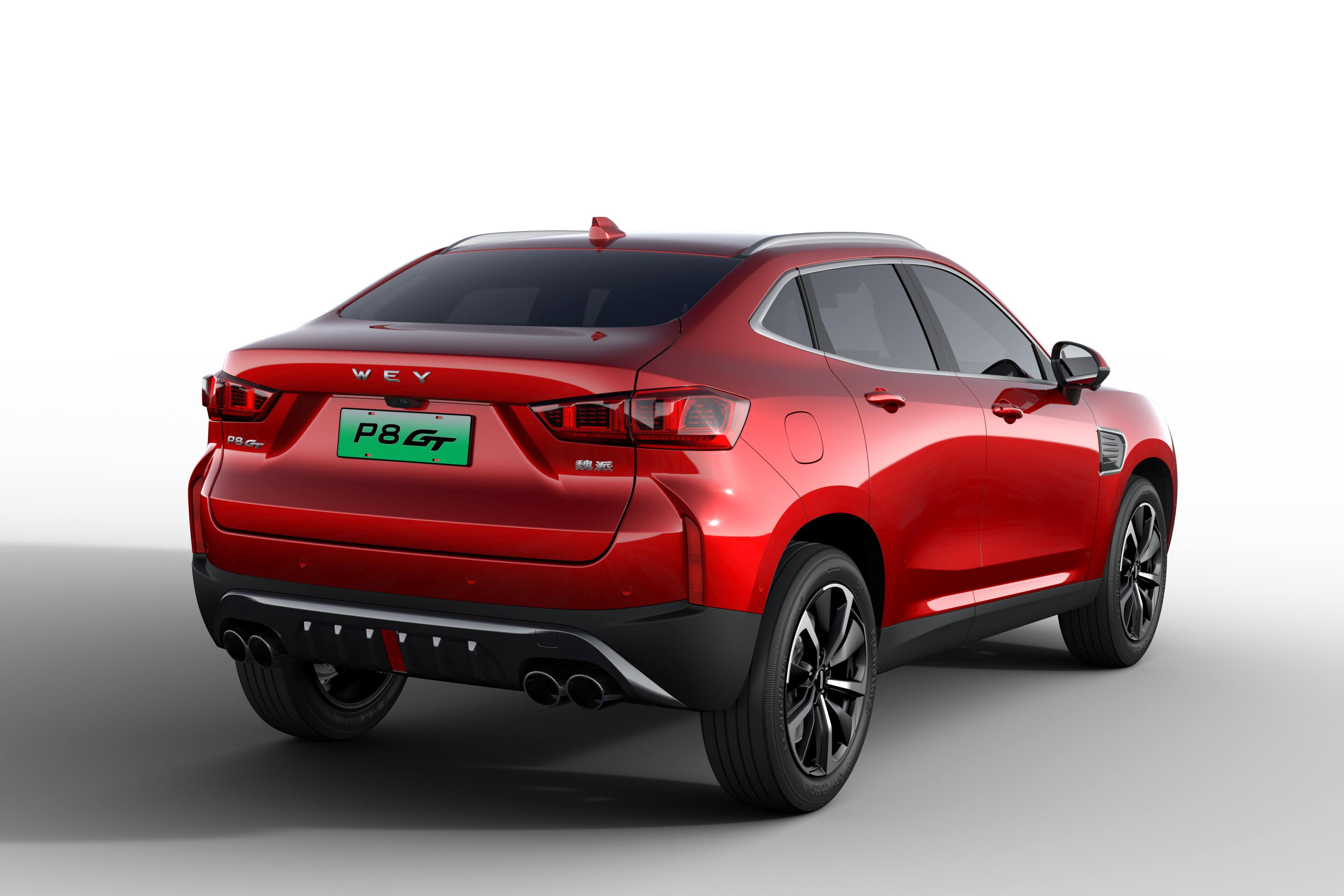 造型犀利配置丰富 wey p8 gt将11月16日亮相