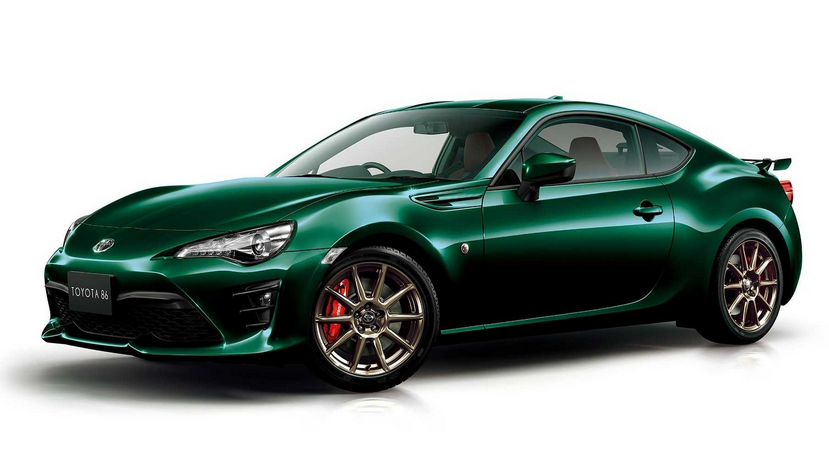 丰田推出86 british green limited特别版车型 专供日本市场