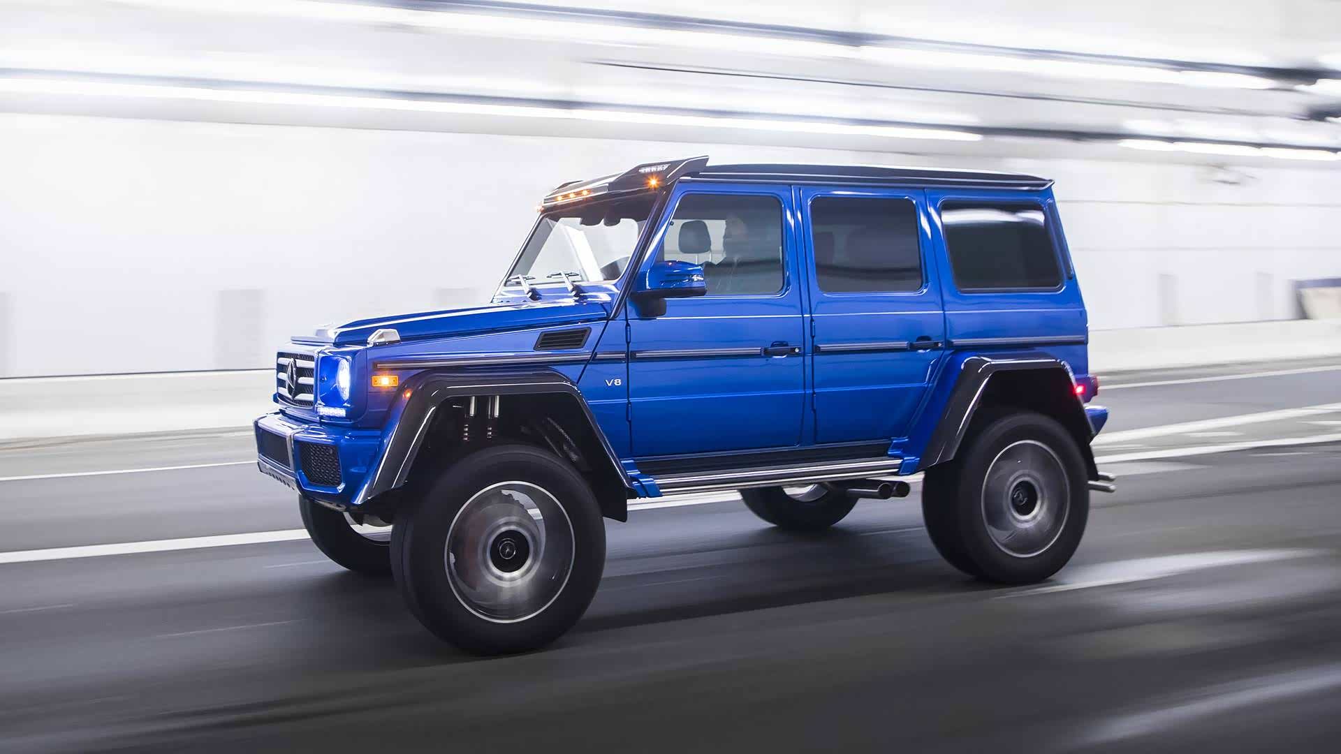 奔驰g550 4x4:下不地库,进不洗车房,这就是我不买你的原因