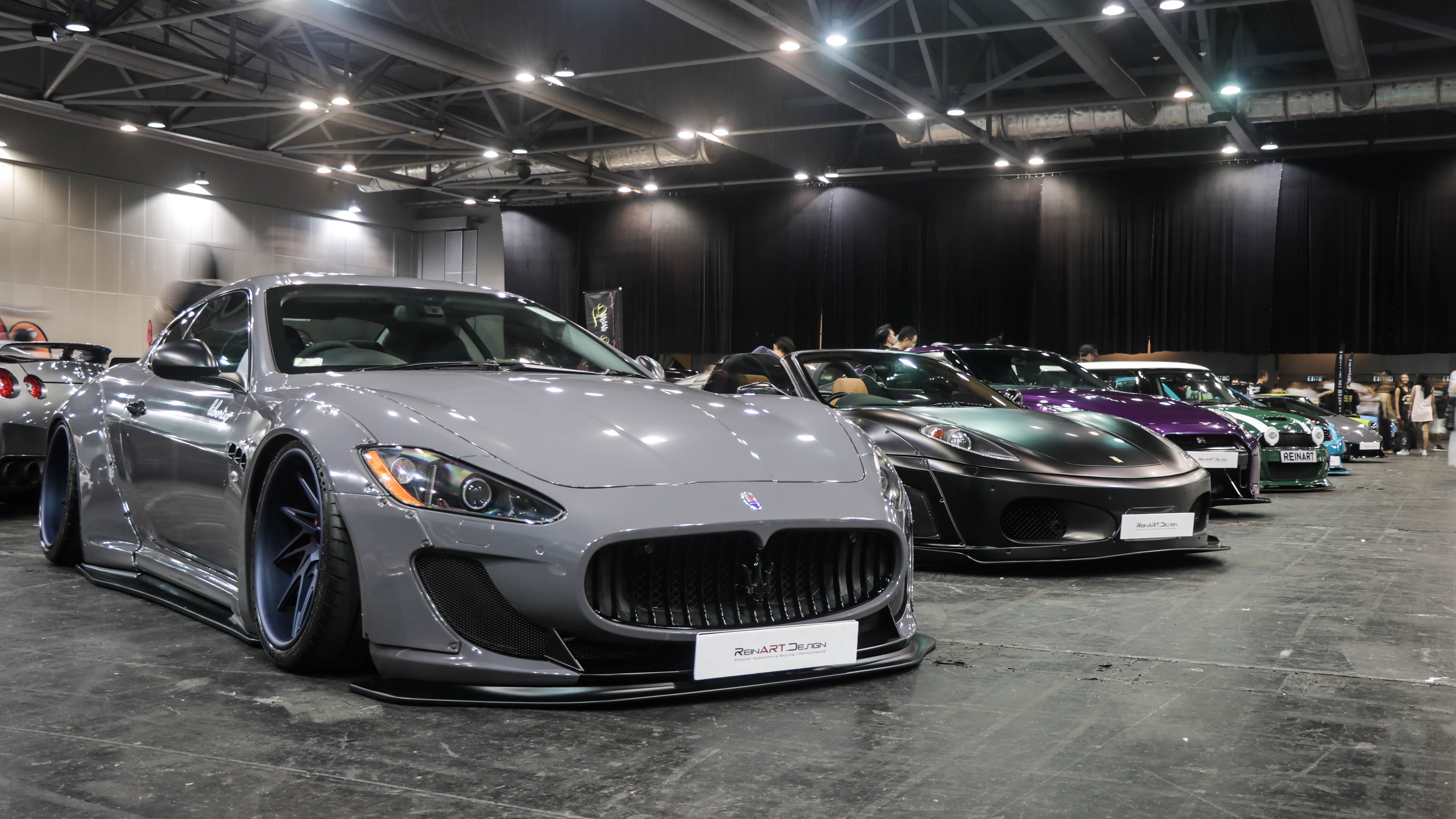 100多辆精品改装车组织聚会,香港才是中国的玩车天堂啊!