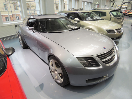 超级跨界车:图说15年前萨博9x概念车