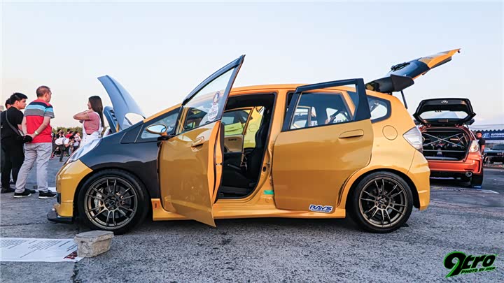 这里只有飞度fit,最接地气改装聚会