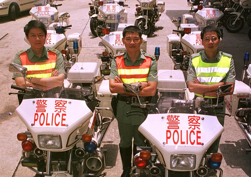香港回归二十年专题(1)交通警中的精英!揭秘香港警队护送组