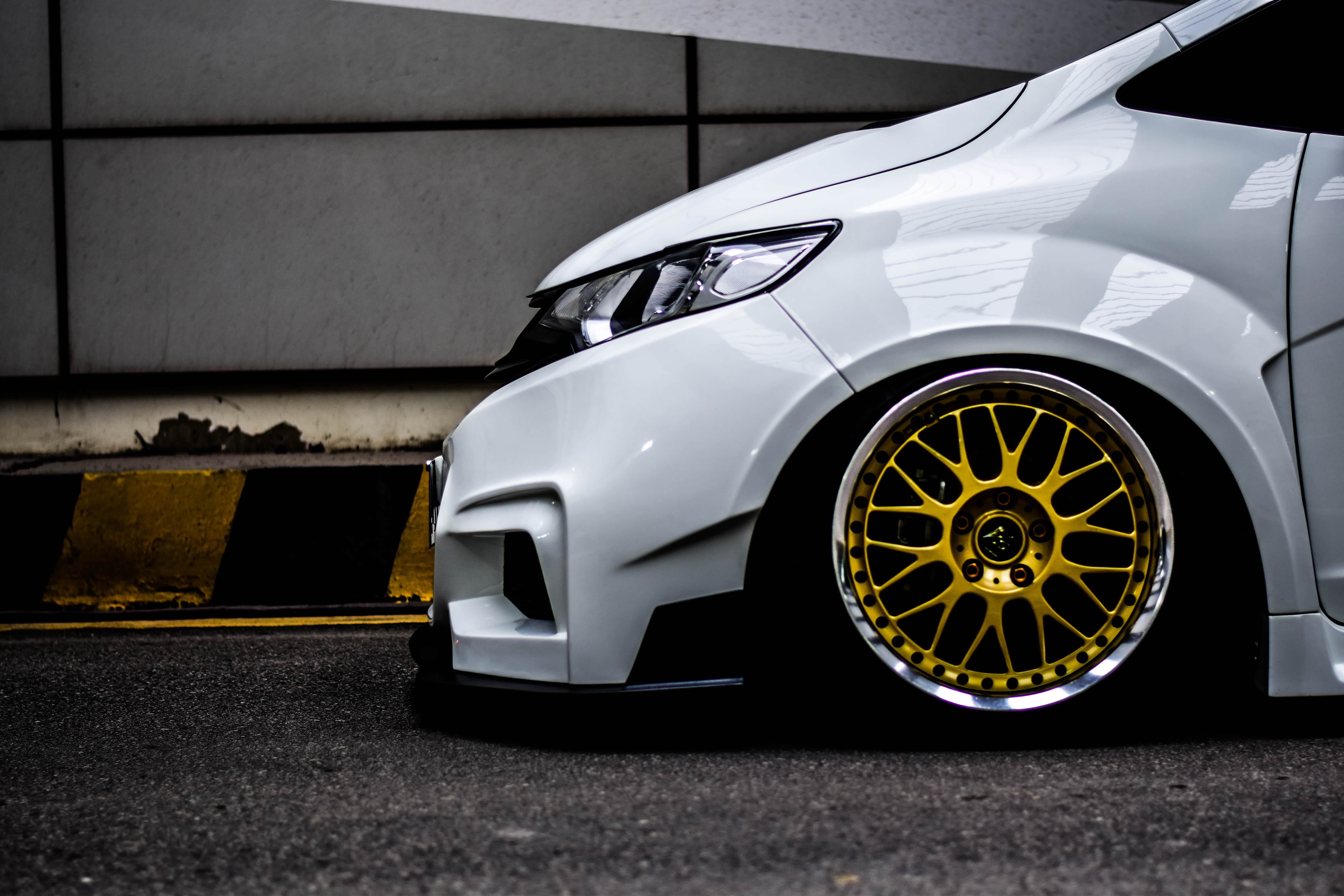 飞度gk5爆改宽体集锦,买了"本田超跑"不改装跟咸鱼有什么区别?